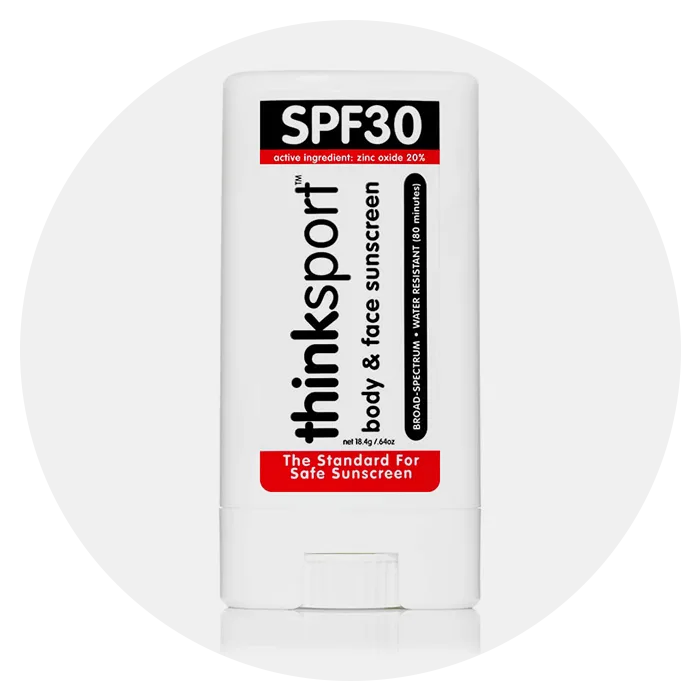 Thinksport SPF 30 Face & Body Mineral Sunscreen Stick for Pregnancy