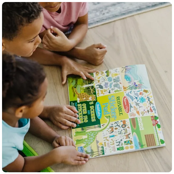 Melissa & Doug Reusable Sticker Pad