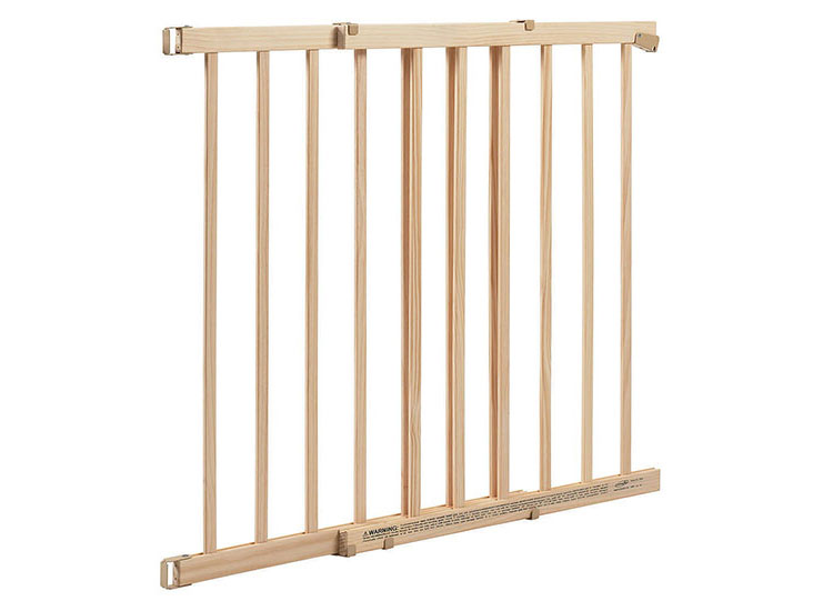 timber baby gate
