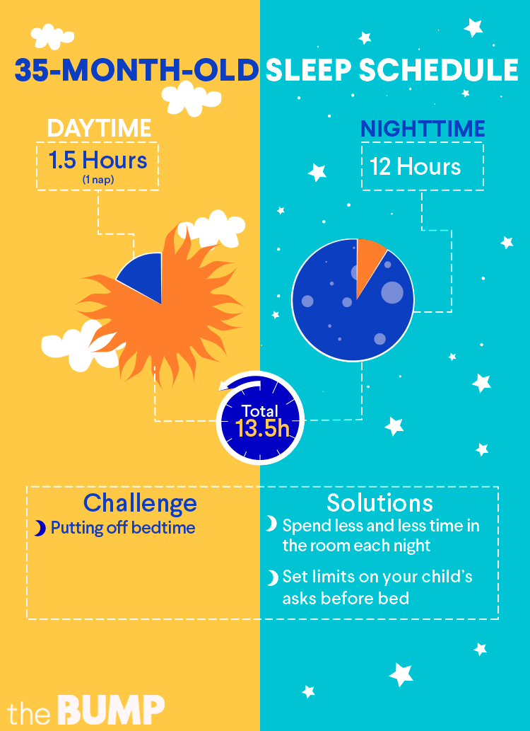 35 Month Old Development Milestones Toddler By 35 Mos Toddler Sleeping Chart