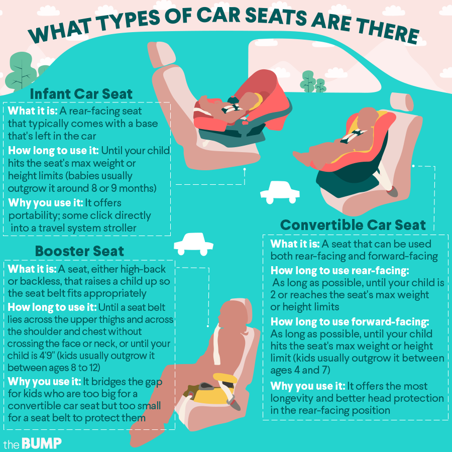 Child Car Seat Chart