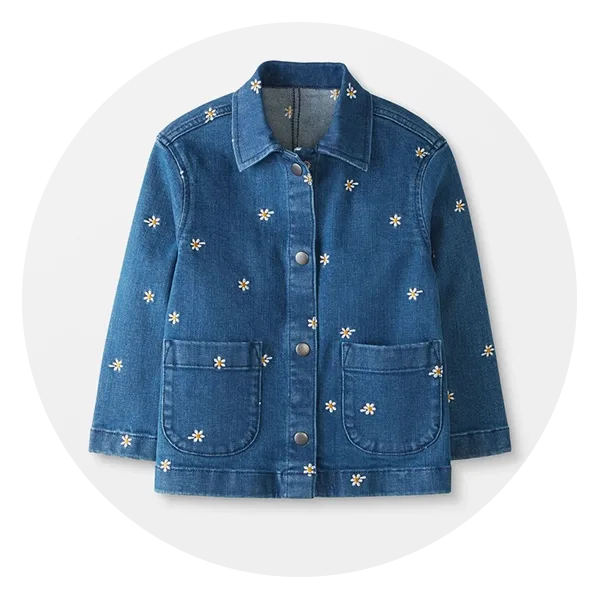 Hanna Andersson Embroidered Denim Jacket