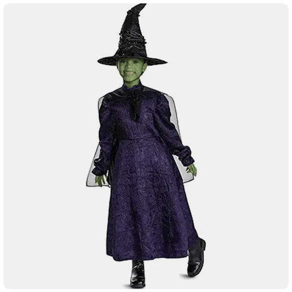 Disguise Kids Adaptive Wicked Elphaba Dress Costume