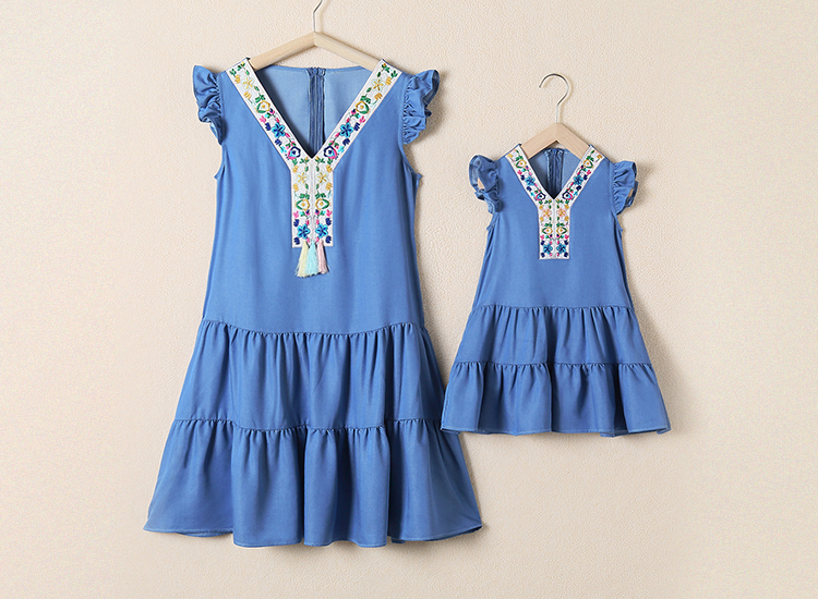 mother baby combo dresses