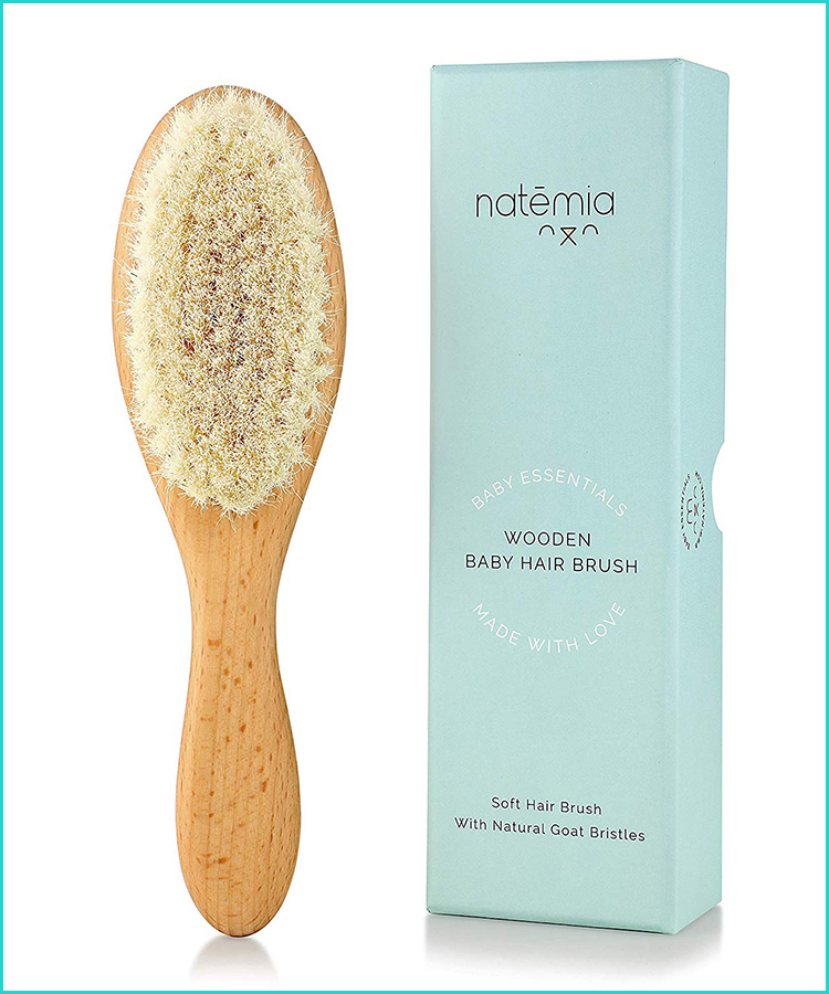 johnson baby hair brush