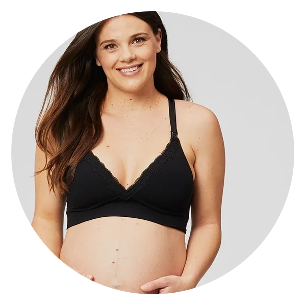 PinkBlush Black Cake Maternity Tutti Frutti Nursing Bra