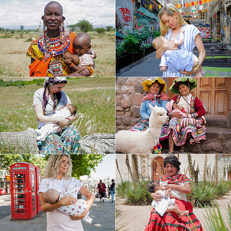 Breastfeeding Looks Like Around the World