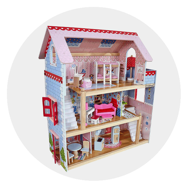 KidKraft Chelsea Doll Cottage Wooden Dollhouse