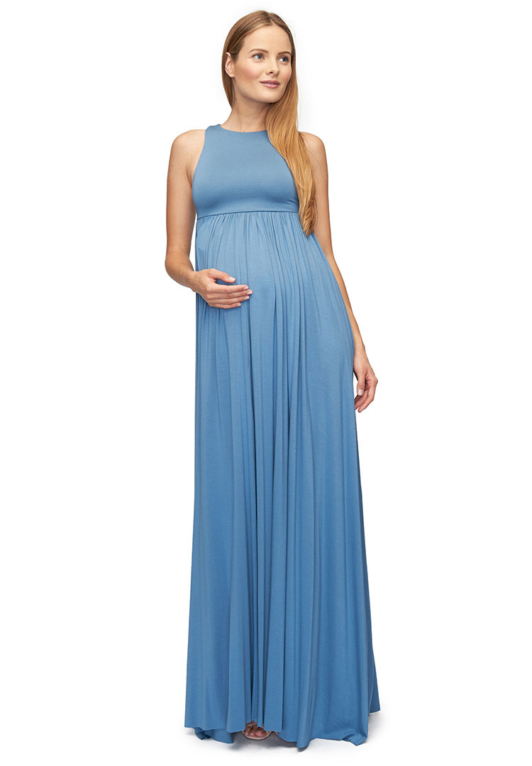 summer maternity baby shower dress