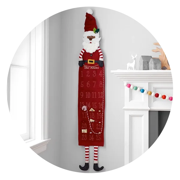 Pottery Barn Kids Santa Advent Calendar