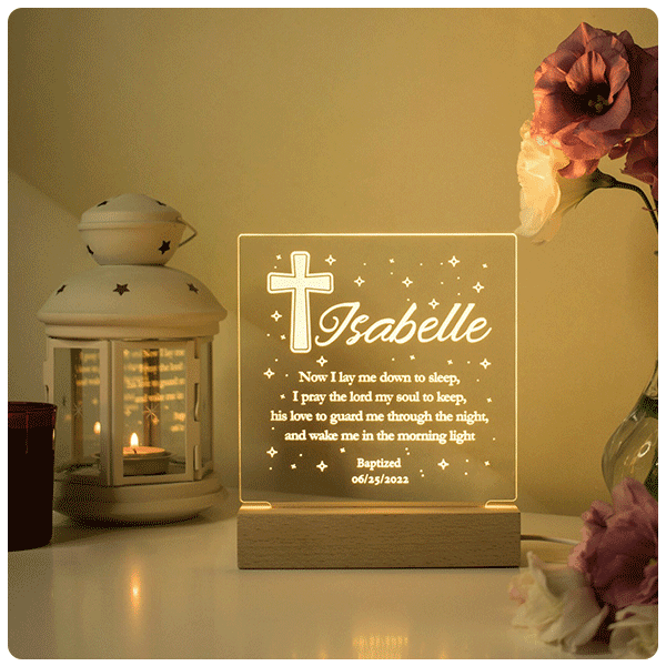 Enjoy the Gifts Shop Personalized Nursery Night Light with Name