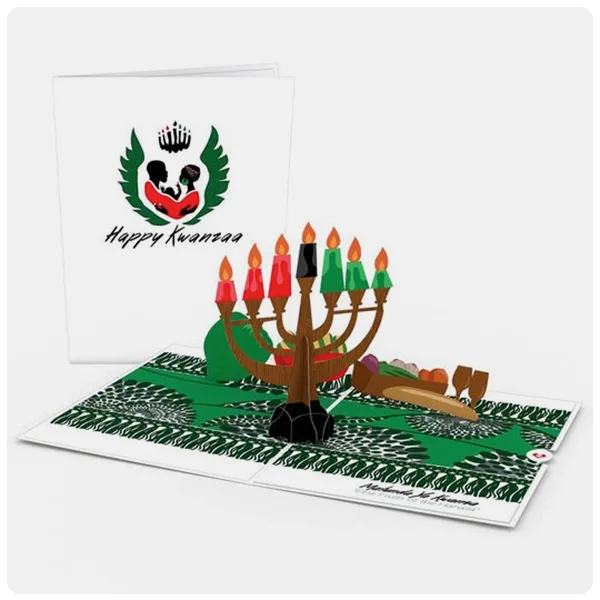 Lovepop Happy Kwanzaa Popup Card 