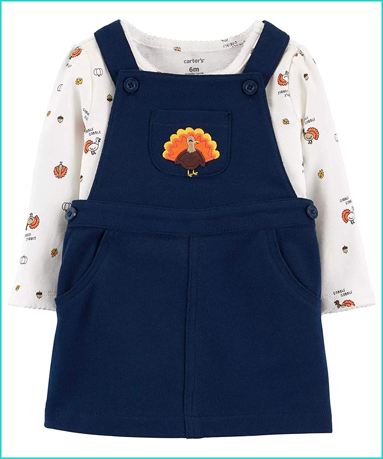 thanksgiving newborn outfit girl