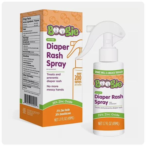 Boogie No-Rub Diaper Rash Spray 