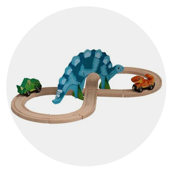 KidKraft Adventure Tracks: Dino World Stego Loop