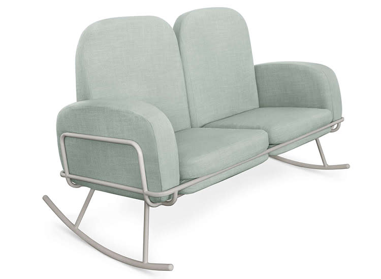 10 Best Nursery Gliders And Rockers Nursery Works Ami Binet And Rocker With Double Seat Cushion Set
