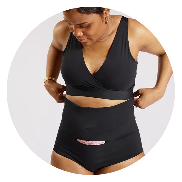 Kindred Bravely High Waist Postpartum Underwear & C-Section Recovery  Maternity Panties 5 Pack at  Women's Clothing store
