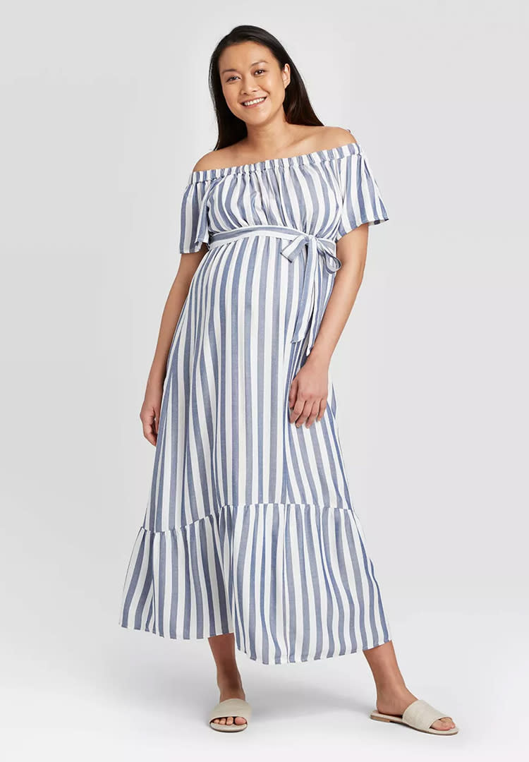 55 Cutest Maternity Summer Dresses Of The Season