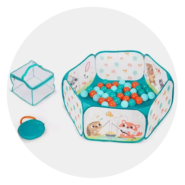 B. toys Mini Play Space Ball Pit Game