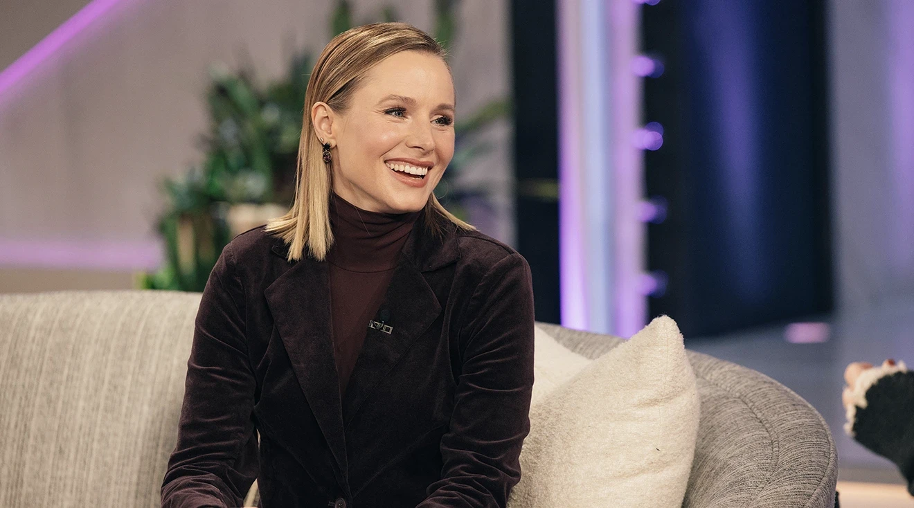 Kristen Bell on The Kelly Clarkson Show Season 4, November 2022