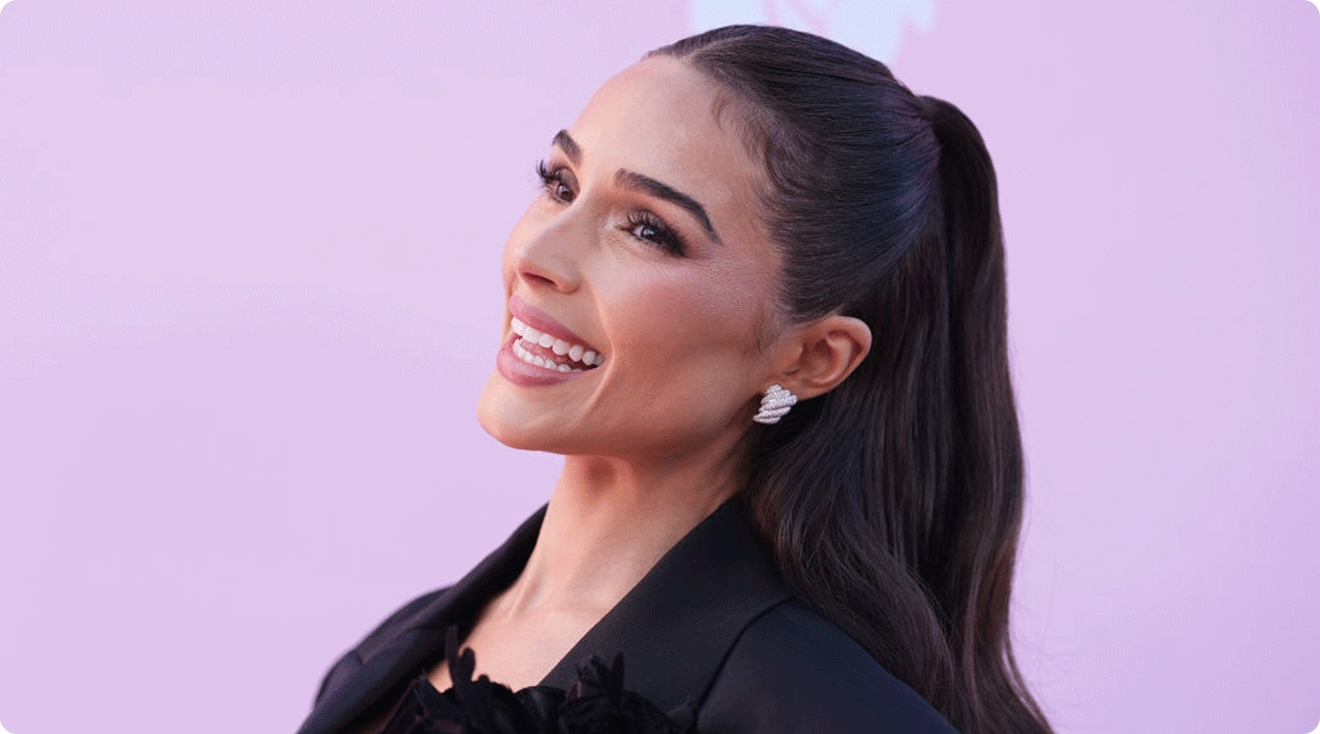 Olivia Culpo at the Victoria's Secret Fashion Show held at the Brooklyn Navy Yard on October 15, 2024 in New York, New York