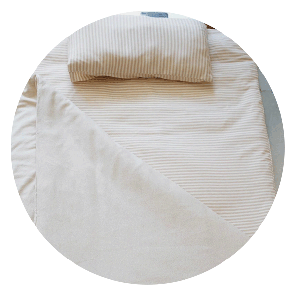 Mamas Hugs LLC PURE cotton All-Season organic cotton nap mat
