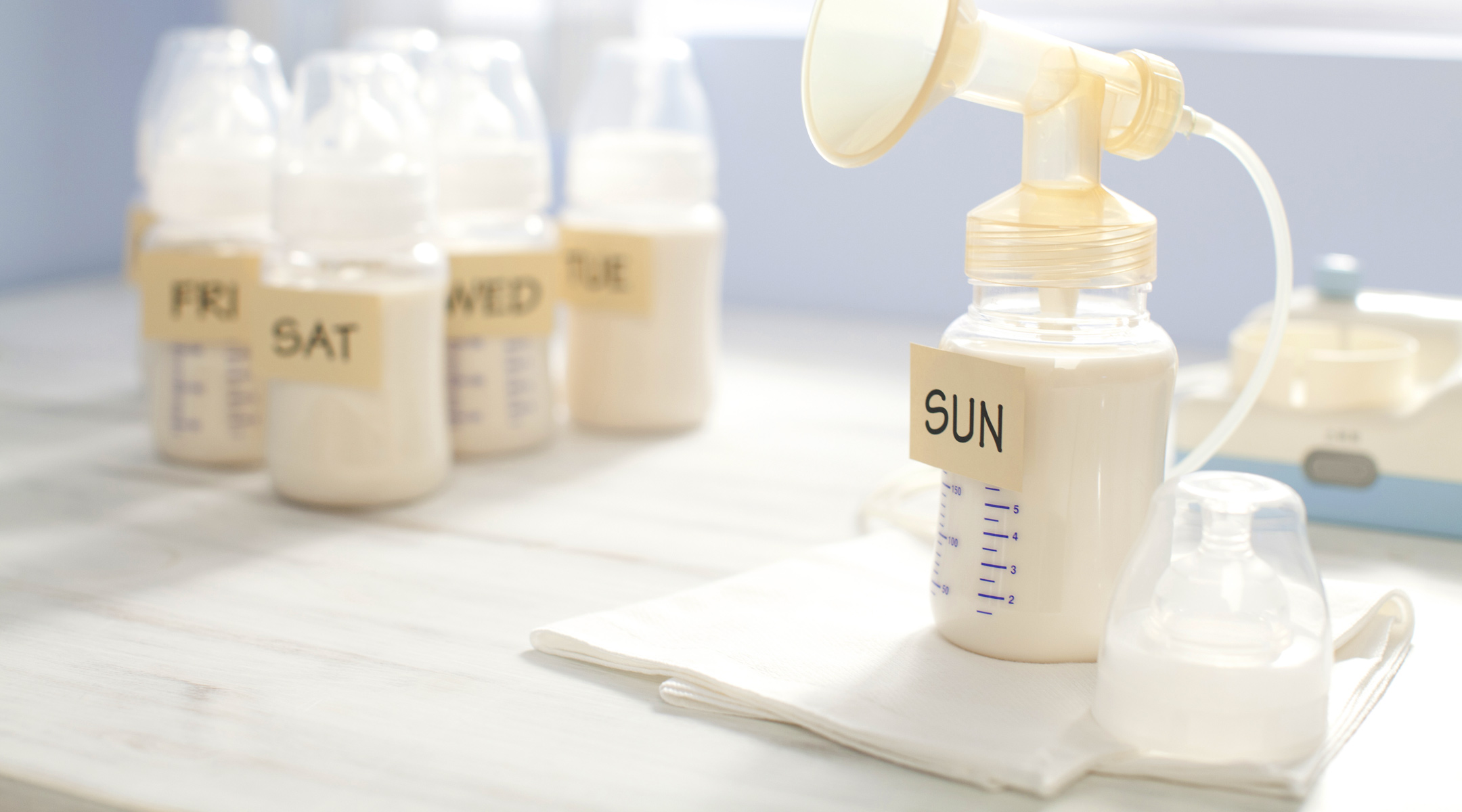 tips for starting to pump breast milk