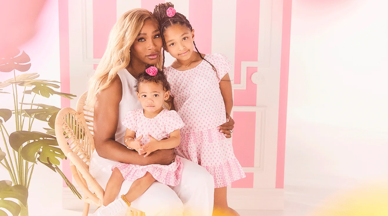 serena williams x janie and jack clothing collaboration