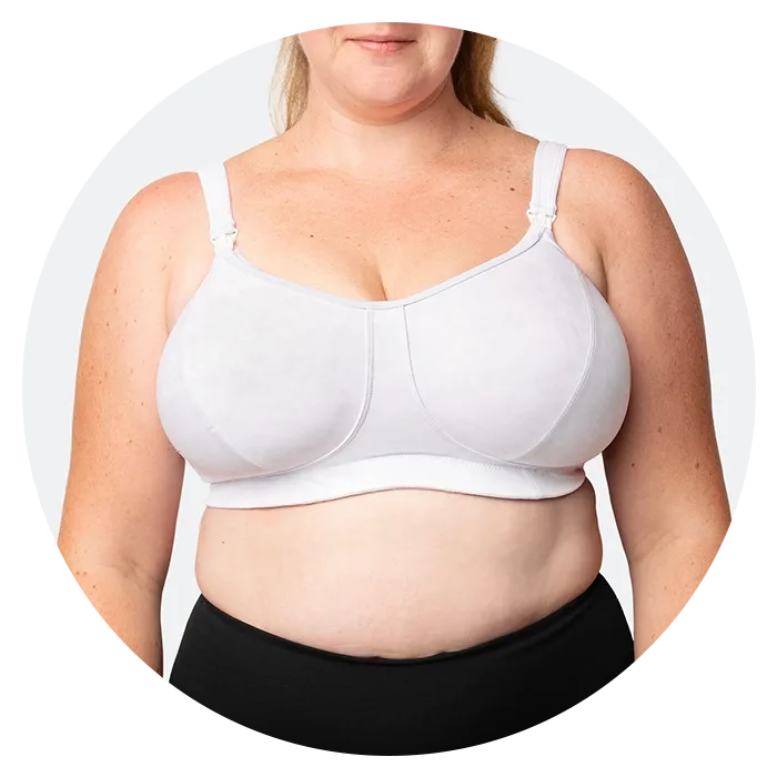 Cadenshae plus cup size nursing bra