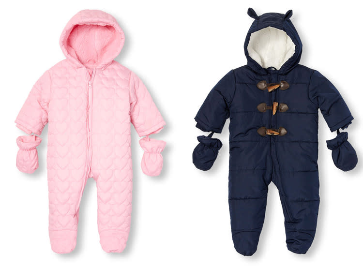 infant snow outfit