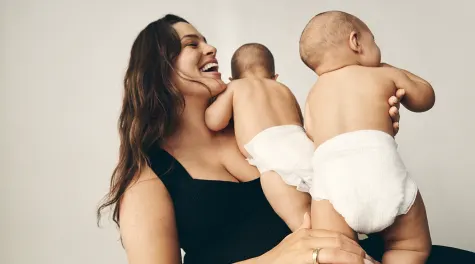 Ashley Graham Accurately Describes Life with 3 Kids Under Age 3