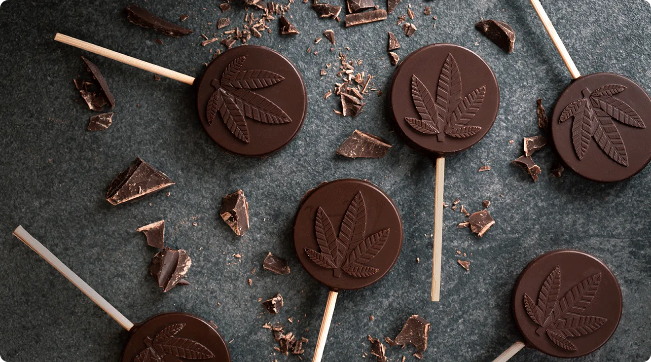 THC infused chocolate, chocolate edibles