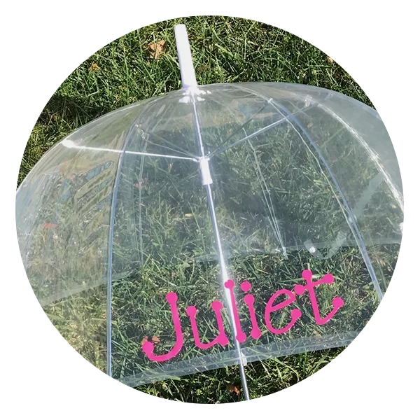 customvinylbydesign Child Size Umbrella