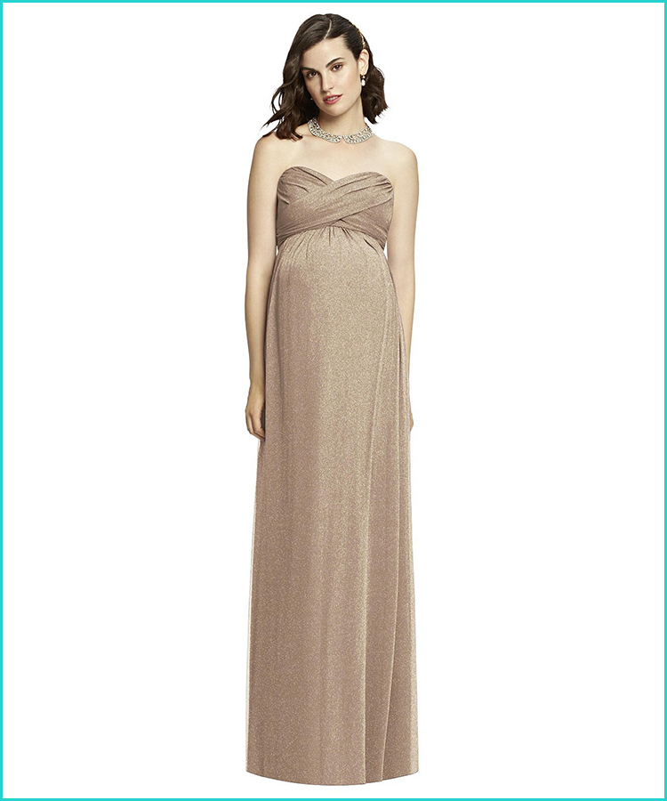 bridesmaid dresses with maternity option