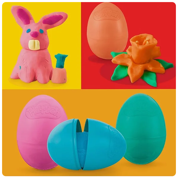 Play-Doh Easter Eggs