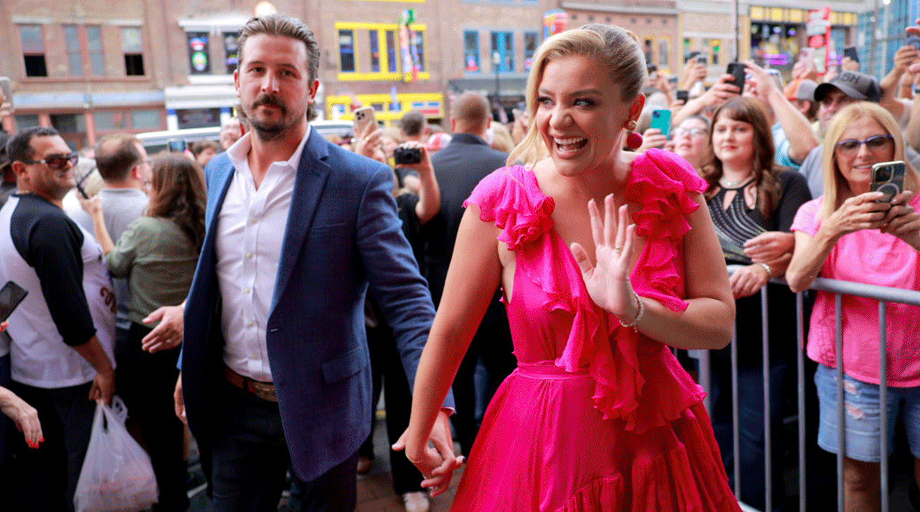 Cam Arnold and Lauren Alaina attend the 17th Academy Of Country Music Honors at Ryman Auditorium on August 21, 2024 in Nashville, Tennessee