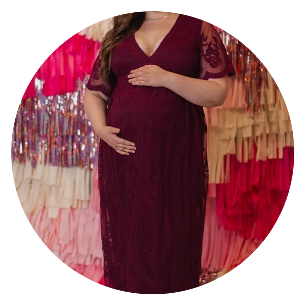 Gorgeous Emerald Maternity Maxi Dress from Seraphine