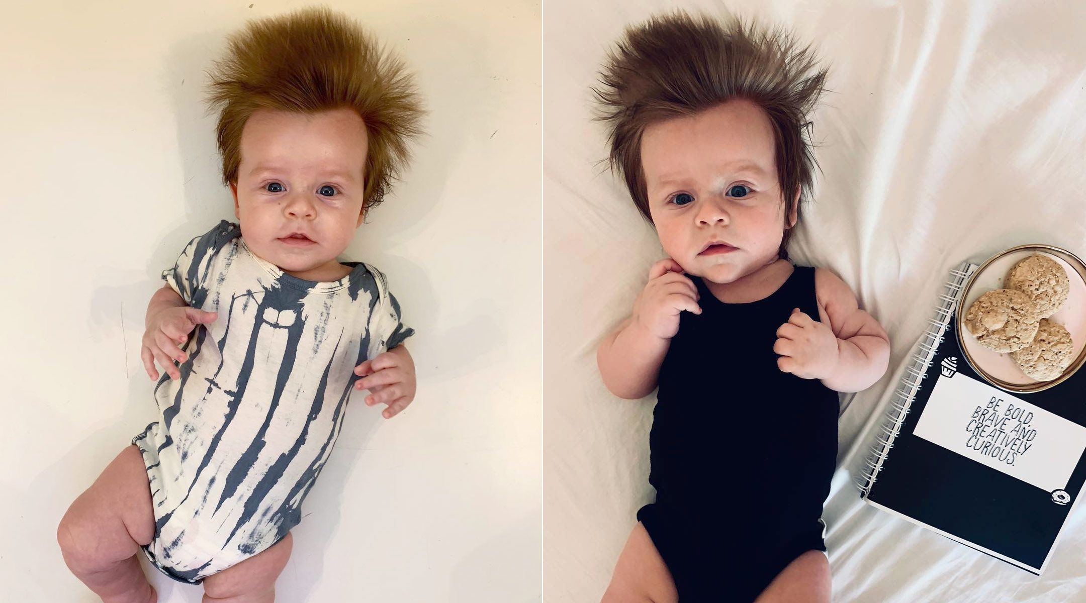 baby from australia becomes internet famous for his adorable hair