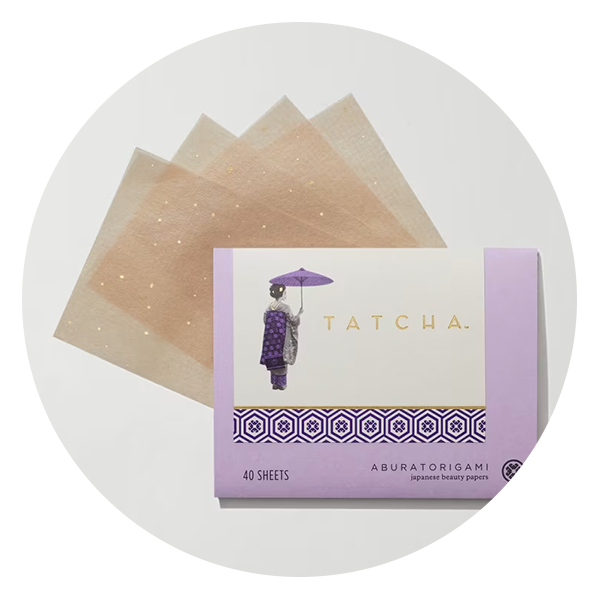 tatcha blotting leaves