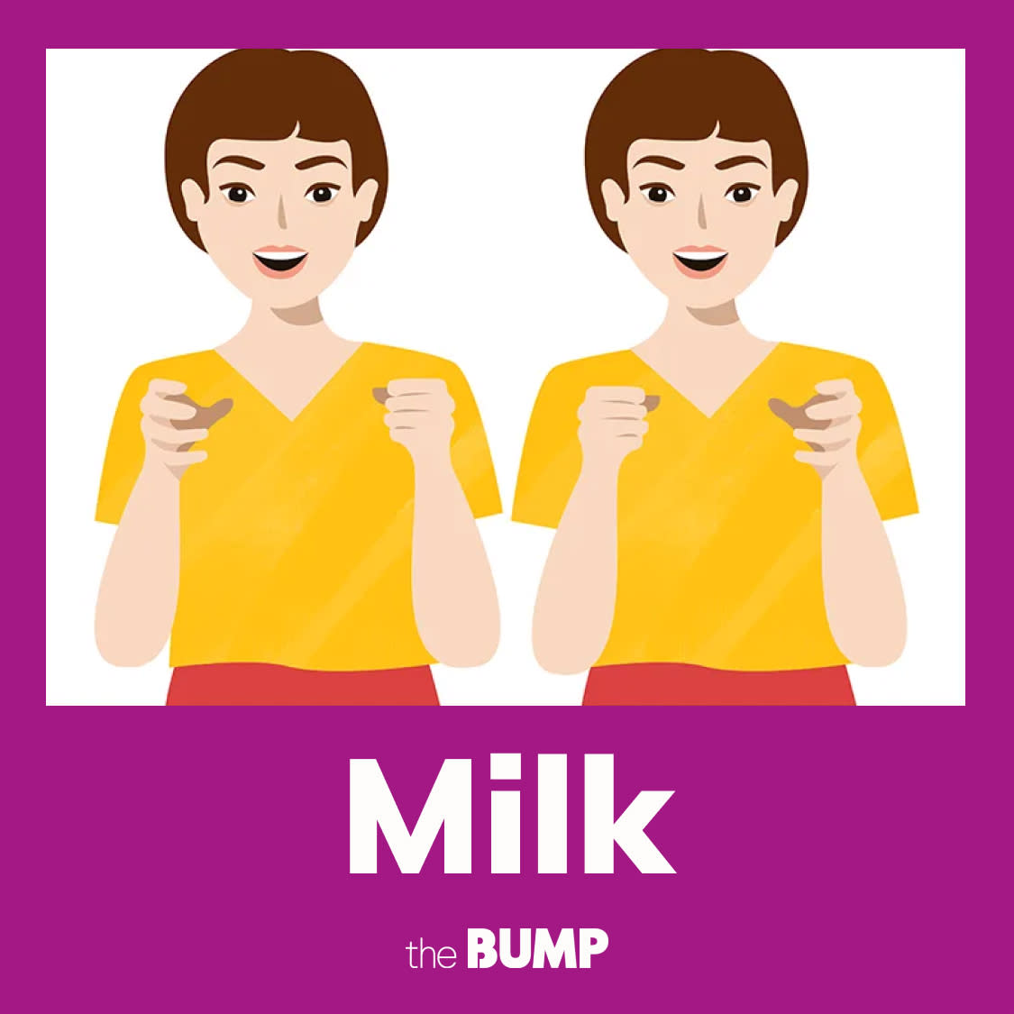 Baby Sign Language Poster (Milk) (Teacher-Made) Twinkl, 42% OFF