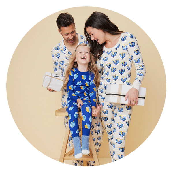 Snowy Polar Bear Matching Family Pajamas