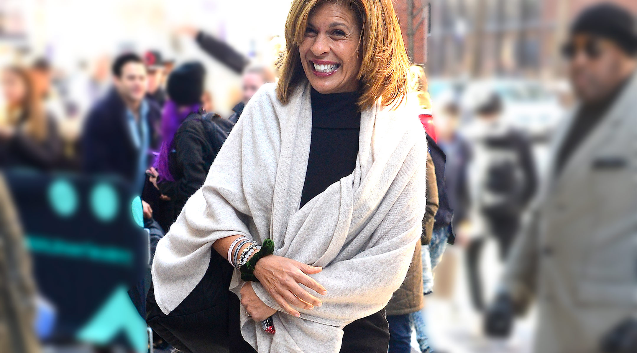 good morning america host, hoda kotb