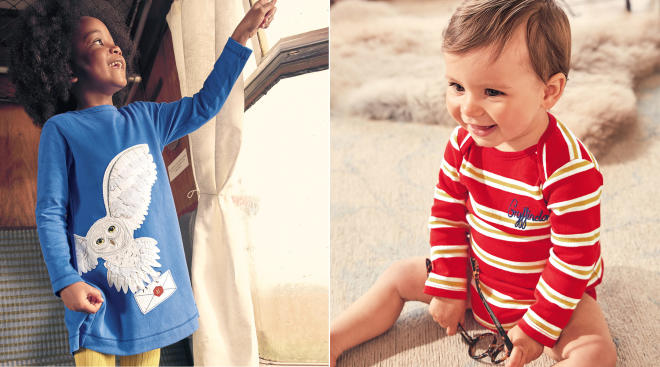 Mini Boden Debuts Harry Potter-Themed Clothes for Babies and Kids