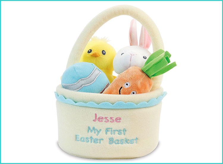 personalized baskets for babies