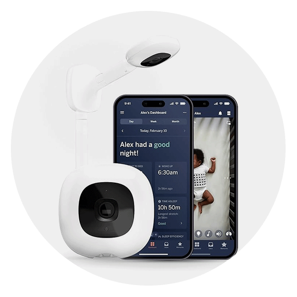 Nanit Pro Smart Baby Monitor & Wall Mount