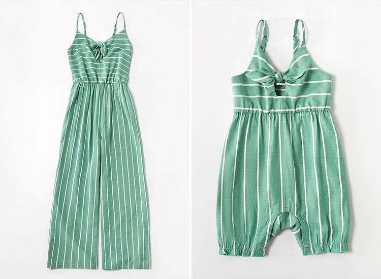 mommy and me green dresses