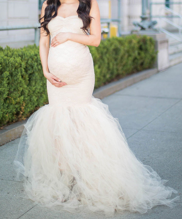 wedding gown for pregnant bride philippines