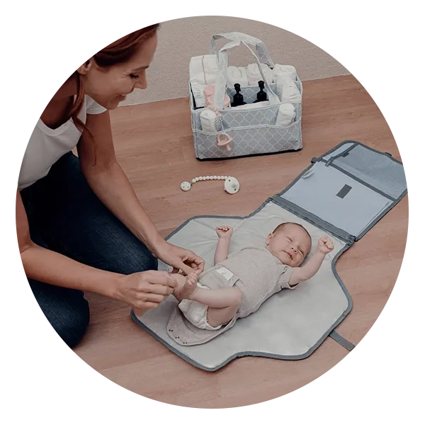 Comfy Cubs Portable Large Changing Pad