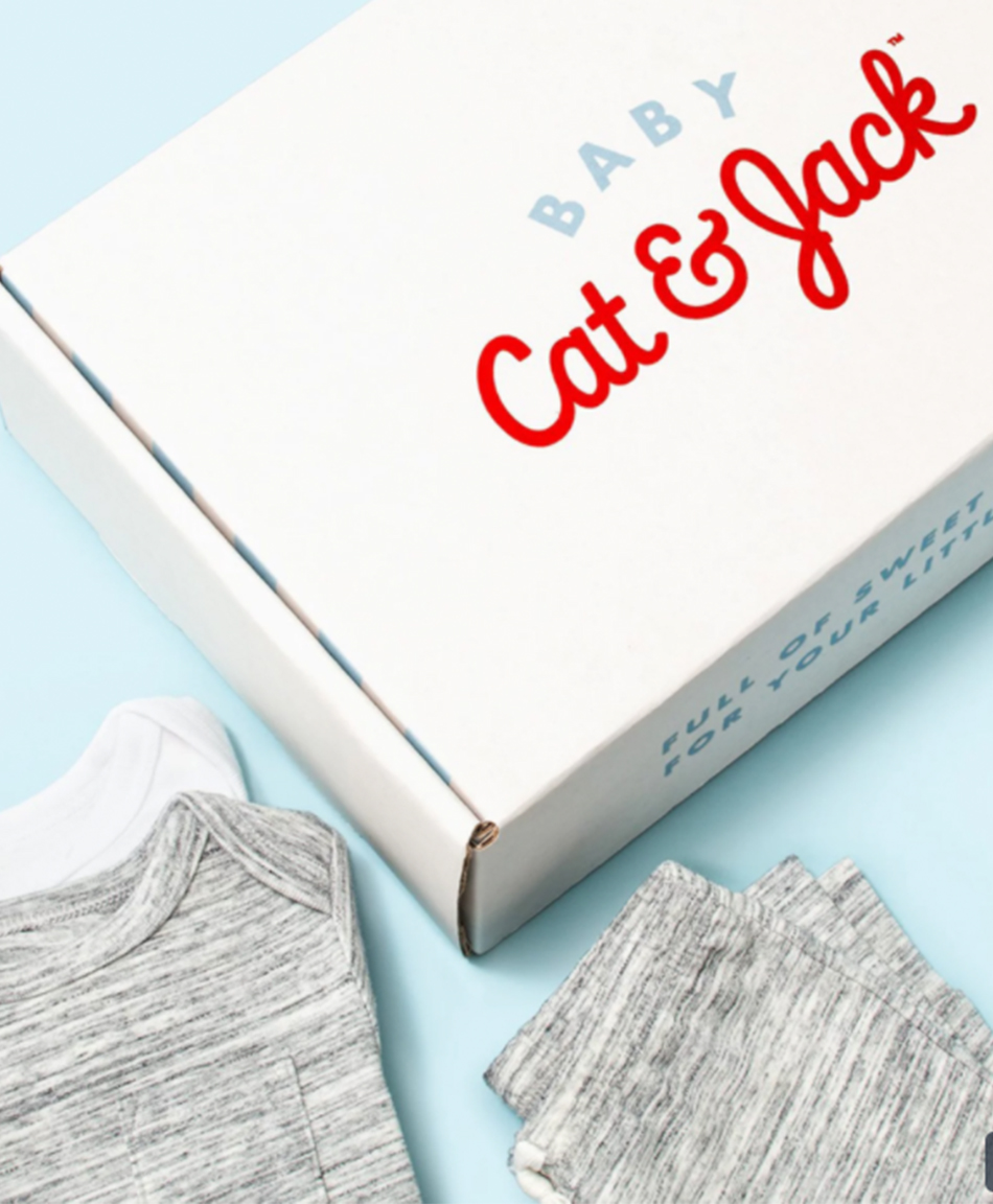 Baby clothes subscription store box