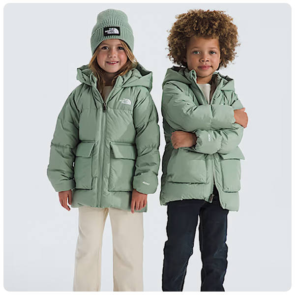The North Face Kids’ North Down Fleece-Lined Parka